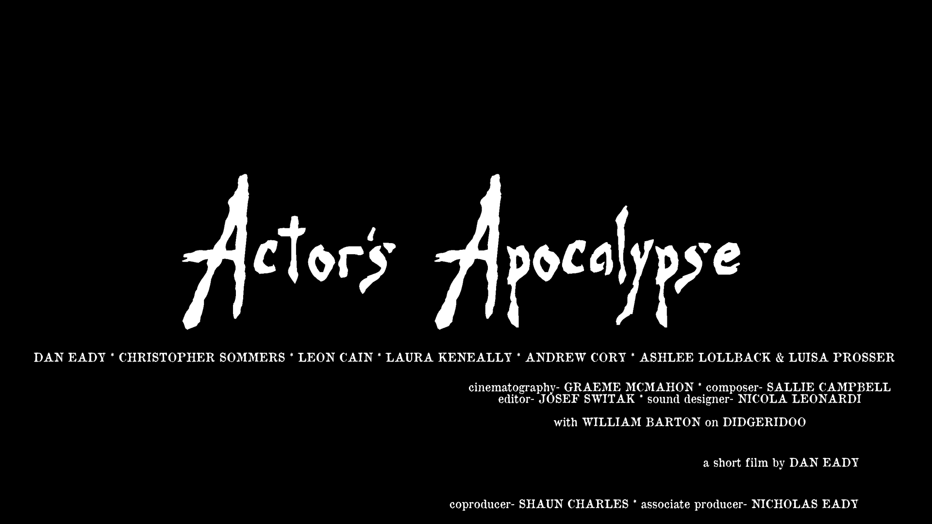 Actor's Apocalypse